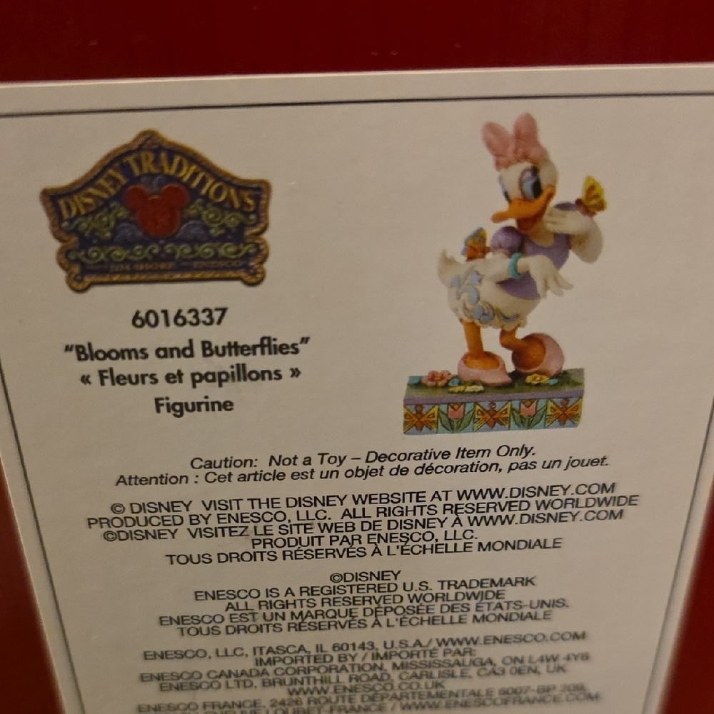 Disney Traditions: "Blooms And Butterflies" -Jim Shore #6016337. NEW - Picture 2 of 7